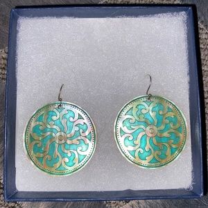 ($3) Green Earrings!